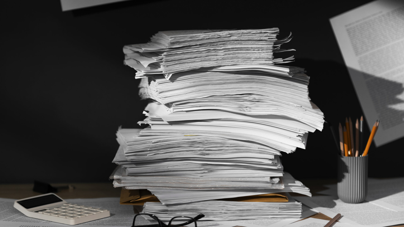 still-life-documents-stack